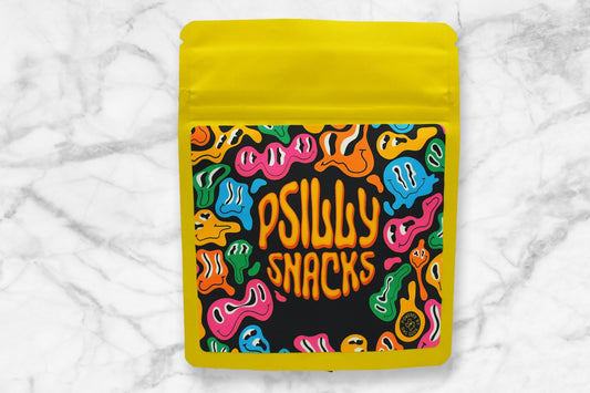 Psilly Snacks | 25mg Gummies 14ct | (3.5G/pack)